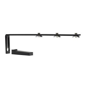 Vinkel 20 cm, svart