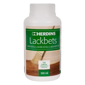 Lakkbeis Nr. 718, Grafittsvart, 300 ml