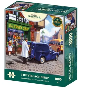 Puslespill Nostalgia 1000 Brikker Village Shop Kidicraft