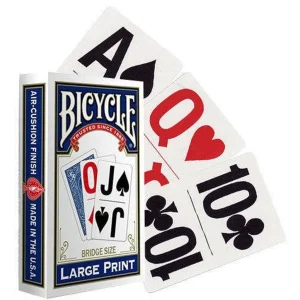 Cardshouse Store Trykte Spillkort For Synshemmede Og Barn Læringsvennlig Enkelt Å Lese Og Lettere Å Holde