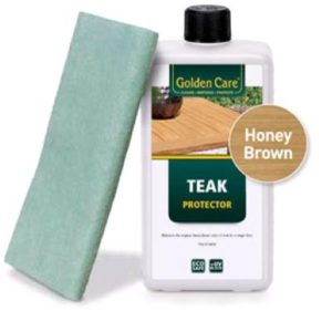 Teakimpregnering Golden Care Teak Protector honey brown