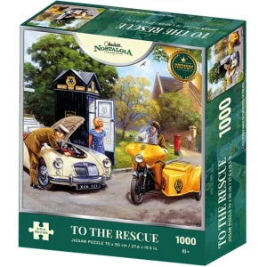Puslespill Illustrert 1000 Brikker To The Rescue Kidicraft