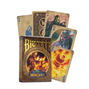 World Of Warcraft Classic Spillekort Fra Bicycle Pokerstørrelse Med USPCC Kvalitetsdesign For Samlere Og Gamere