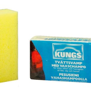 Vaskesvamp med shampoo