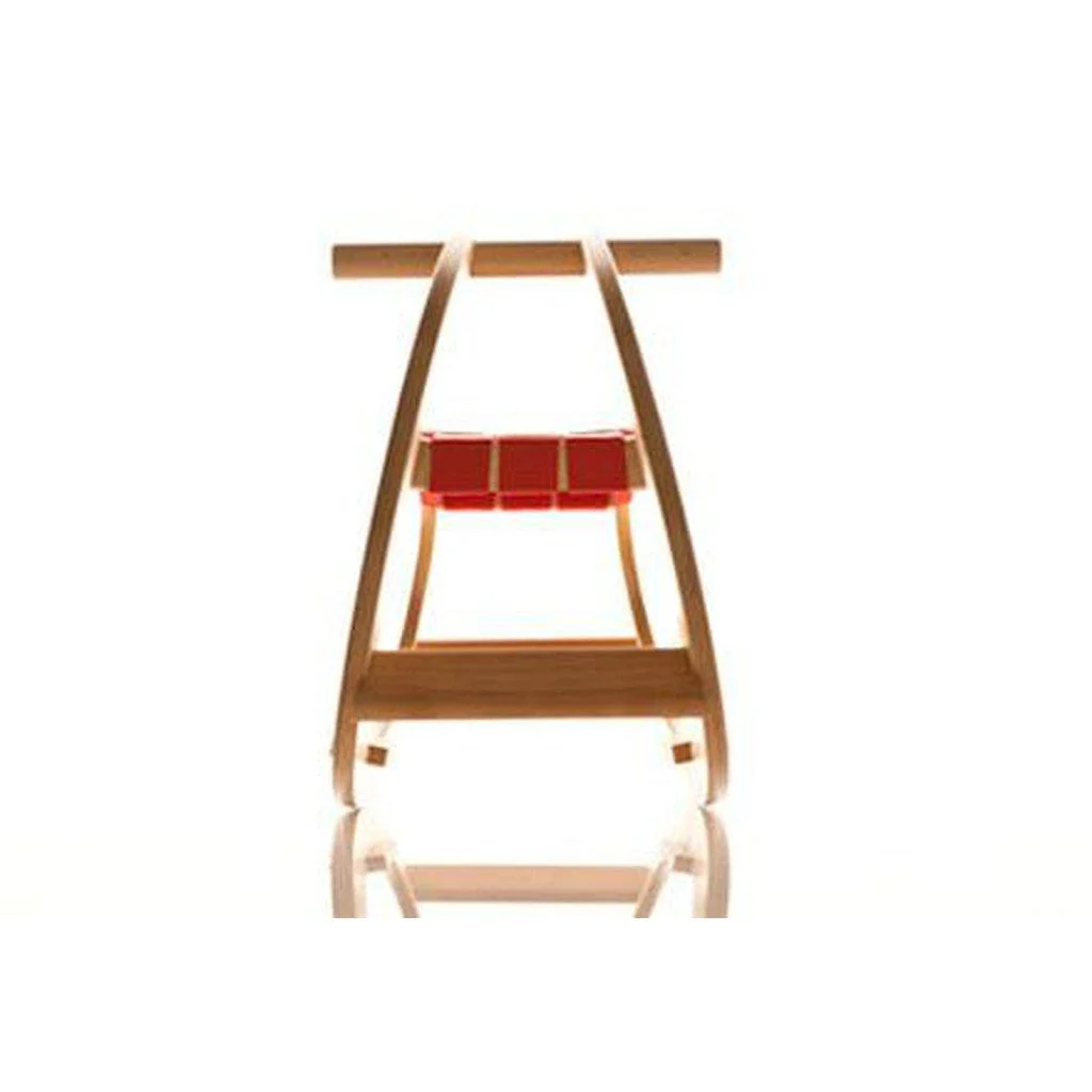 Gyngehest i Tre Olga Minimalistisk Flettet Sete | Sirch - Image 4