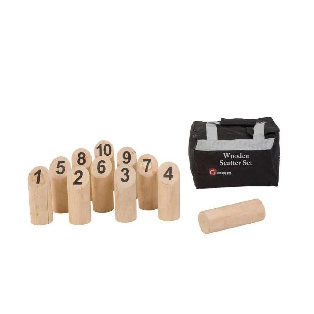 Tallkubb Utendørs i Robust Furu Stor Familieutgave | Uber Games