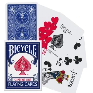 Kortstokk For Magikere Blå 56 Kort Bicycle Supreme | Cardshouse