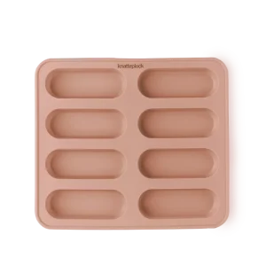 Silikonform for grøtpinner - Soft terracotta